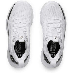 Under Armour Curry Flow 8 Basketball Sneakers Size 6Y White Black‎